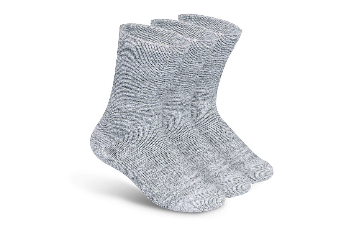 Extra Roomy Socks (Thick) - Gray