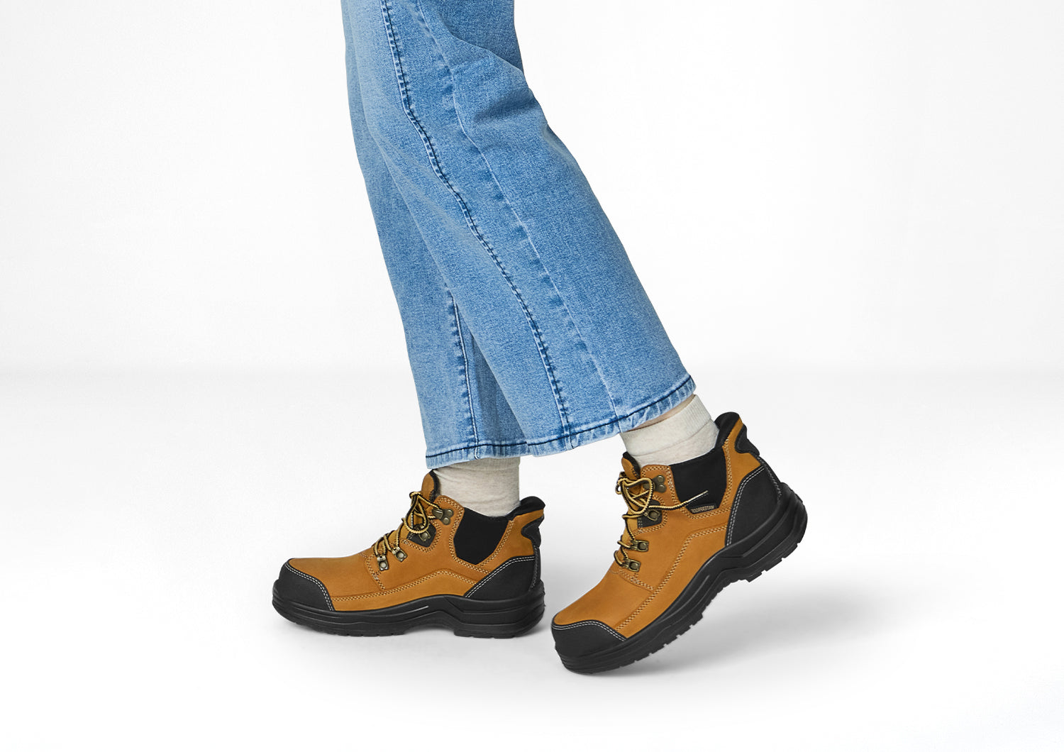 Quartz Hands-Free Work Boots - Wheat