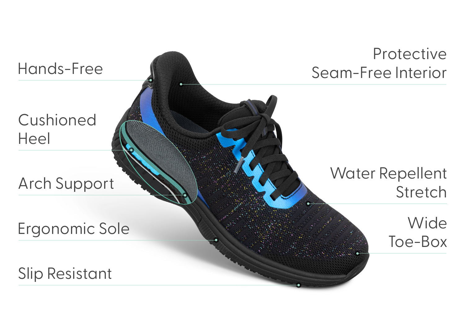 Kita Hands-Free - Black Metallic