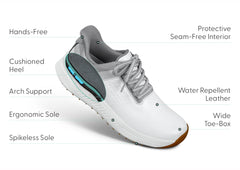 Approach Shot Hands-Free Golf - White/Silver