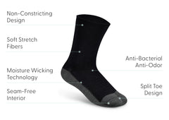 Bunion Relief Socks - Charcoal